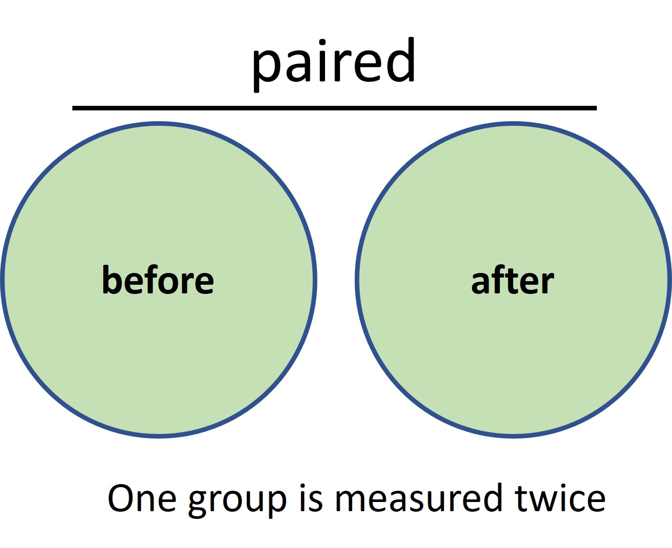 paired experimental set-up